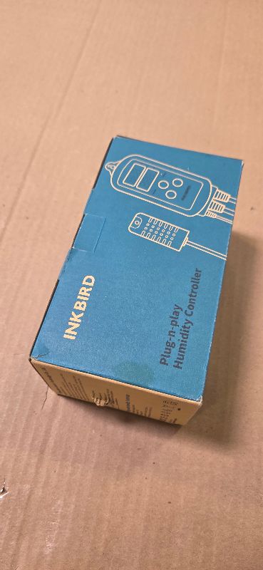 Photo 1 of Inkbird Digital Wi-Fi Humidity Controller IHC-200 Dual Outlet Pre-Wired Humidistat for Mushroom Growing Curing Meat Reptile Greenhouse Support Humidifier Dehumidifier Fan iOS&Andriod.