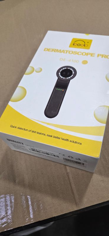 Photo 1 of IBOOLO DE-4100 PRO Advance Professional Polarized Non-Polarized Woods Lamp dermatoscope for Dermatologist