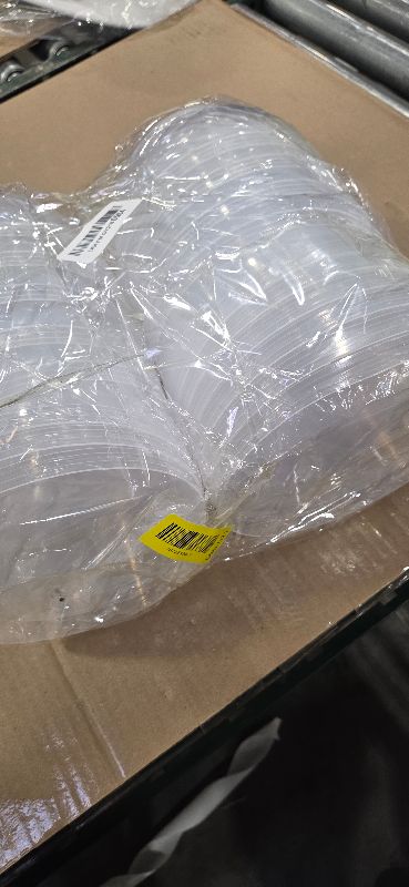 Photo 1 of Barblog 12 Inch/ 10 Inch/ 8 Inch Giant Plastic Clear Easter Egg 5/ 7/ 9/ 10/ 12/ 15 Pcs Empty Oversize Easter Egg Jumbo Plastic Eggs Fillable for Easter Fillers Party Favor (9 Pcs - Clear (10 Inch))