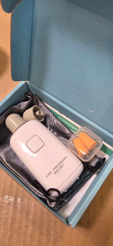 Photo 1 of Eustachian Tube Unclogger, Ear Pressure Relief Device for Flying& Diving and Cold, Helps Relieve Ear Pressure and Unblock Eustachian Tube, Relieve Tinnitus and Earache - Made in USA