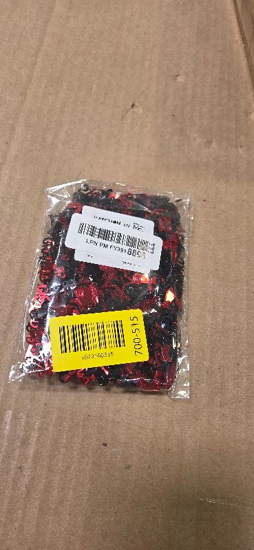 Photo 1 of Graduation Decorations 2026 | Red and Black Graduation Confetti 2026 - Pack of 1300 | Graduation Confetti class of 2026 | 2026 Confetti Graduation | 2026 Graduation Table Decorations, KatchOn