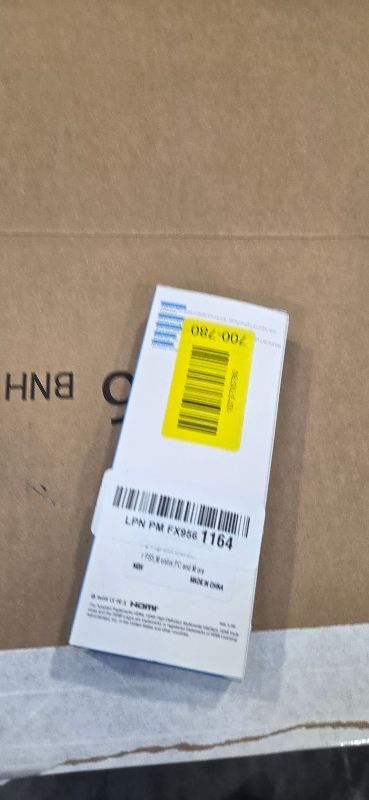 Photo 1 of Highwings Extra Short 8K HDMI Cable 1.07ft Total Length, 0.71ft Cable Length, Ultra High Speed HDMI Braided Cord-4K@120Hz, 8K@60Hz,eARC, Compatible for PS5,Monitor,PC and More