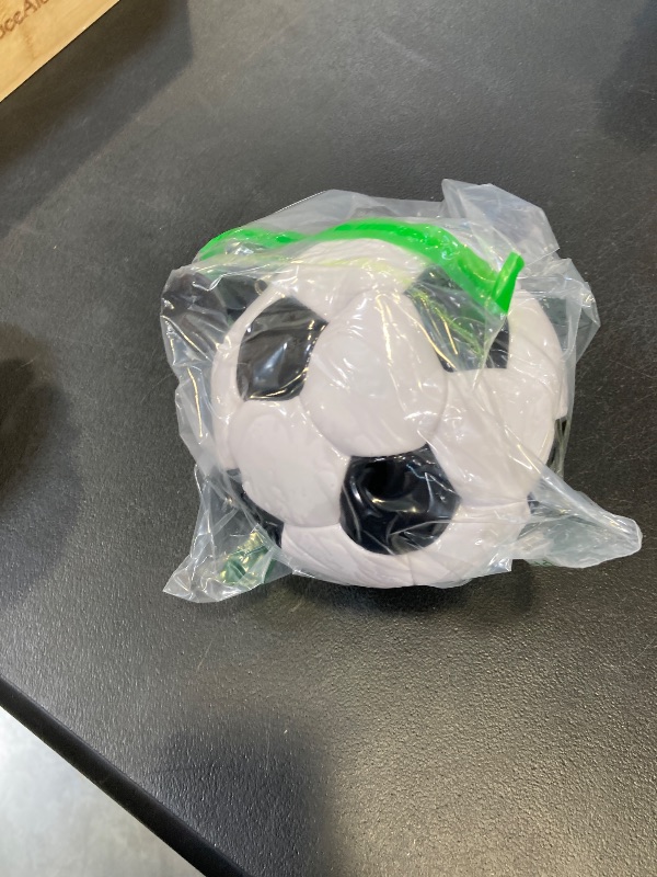 Photo 1 of PlayBolt Soccer Ball Size 2 with Pump - Black & White Training Practice & Match Ball for Kids, Youth and Adults (Pack of 1)