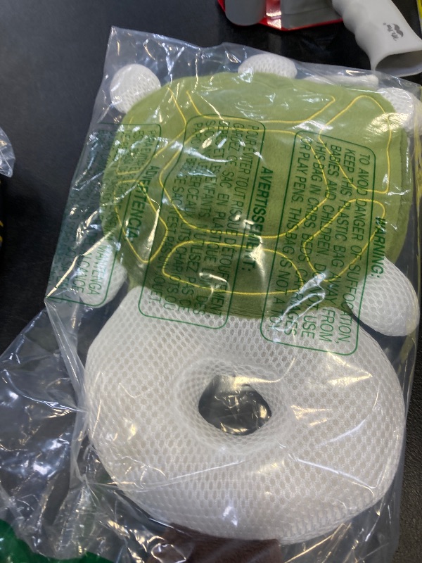 Photo 1 of Baby Head Protection Backpack - Soft & Comfortable, Cute Cartoon Design, Turtle