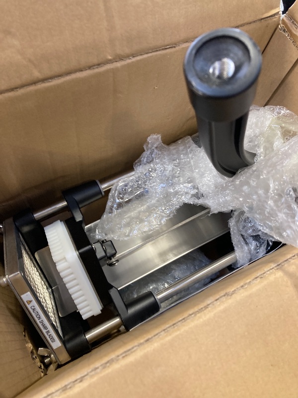 Photo 1 of French Fry Cutter for Potatoes Slicer with Suction Feet Complete Set, Stainless Steel Potato Cutter with 1/4", 3/8",1/2",8 Blades for Sweet Potato, Carrot, Yam(Full Combo)