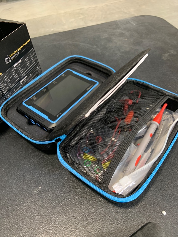 Photo 1 of ?FNRSI 2C53P Plus Upgraded with Carrying CASE? 3in1 Oscilloscope/Multimeter/DDS Signal Generator Tablet Touch Screen Portable Digital Automotive Oscilloscope 2 Channel 50MHz Bandwidth 250Ms/S Counts