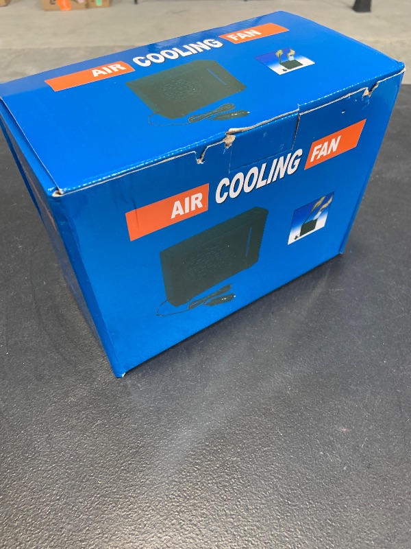 Photo 1 of 12V Portable Car Air Cooler, Mobile Mini Air Cooler Evaporative Water Cooling Fan for Car Truck RV Rowers Pet Owners Travelers Transport Workers