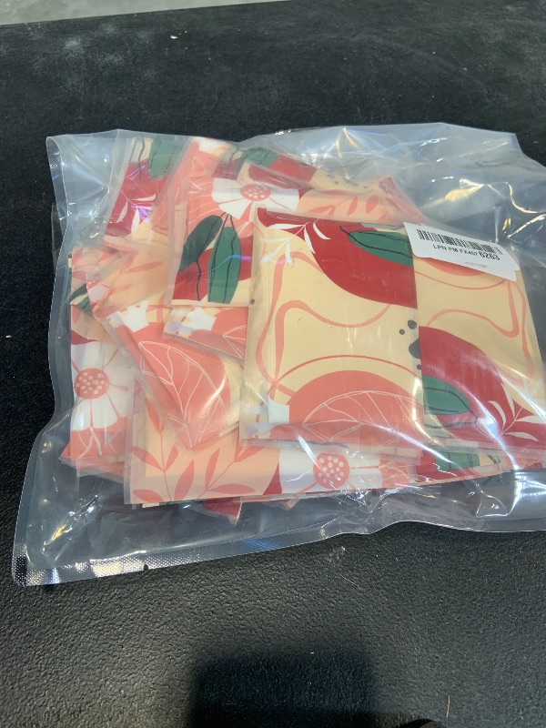Photo 1 of 22 Packs Travel Tissue Packs - Pocket Tissues Travel Size 8 Count 3-ply Paper Pocket for Travelling, Wedding, Party Favors,Car, Handbags, Pockets