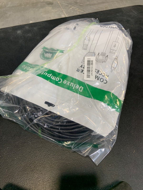Photo 1 of OkyLink 100ft(30M) Active USB 3.0/3.2 Gen 1 Data Cable A Male to A Male with Power Supply & Repeater 5Gbps for Industrial Equipment, Security System