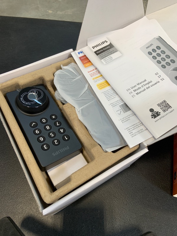 Photo 1 of Philips Wi-Fi Door Lock, WiFi Smart Lock Keyless Entry Deadbolt for Front Door, Compatible with Alexa & Google Assistant, Remote Control, Built-in WiFi, APP Fingerprint Passcode Unlock, Auto Locking