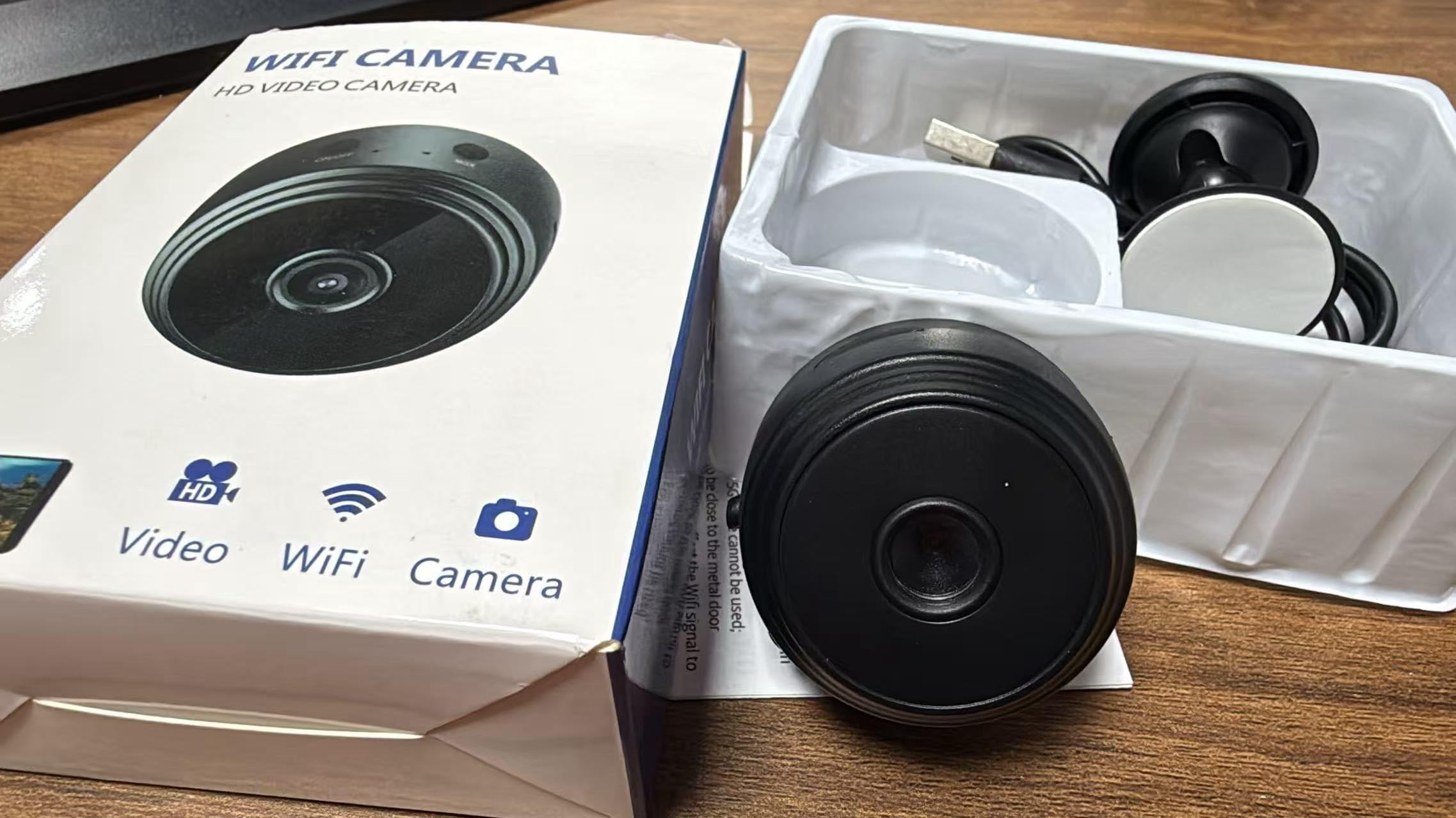 Photo 1 of 1pcs Only 0.9 inch Hidden Camera with Audio/Video Mini Small Spy Home Indoor Use Cam Night Vision Motion Detection Baby Monitor Wireless Outdoor Nanny WiFi espias ocultas Security Secret (1, mini)