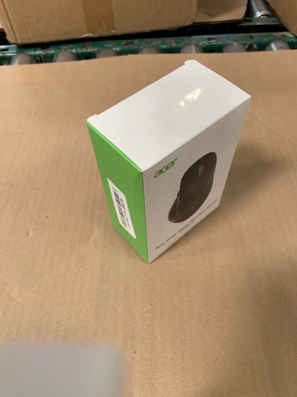 Photo 1 of acer Ergonomic Mouse Wireless Rechargeable with Side Scroll (BT5.2+2.4GHz), Bluetooth Computer Mouse for Laptop, Medium to Large Sized Hands, Office USB Mice, 8 Buttons, 4800 DPI for PC, MacBook Neo