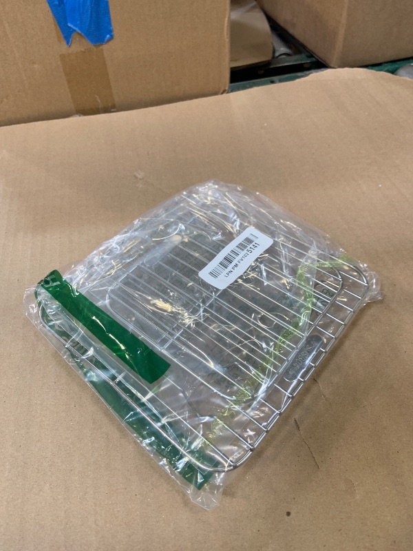Photo 1 of 2PCS Crisper Rack for Ninja Crispi Air Fryer FN101, for COSORI Rellytech Crispi Accessories, Grill Racks for Ninja Crispi Replacement Parts, Stackable Rack, Stainless Steel SUS304