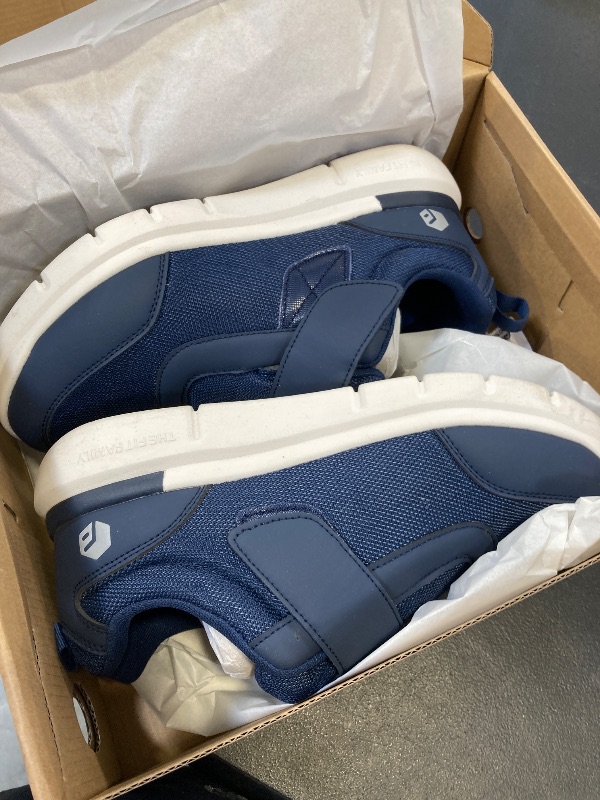 Photo 1 of FitVille Diabetic Shoes for Men Extra Wide Width, Swollen Feet Shoes for Neuropathy Walking Shoes for Diabetics Pain Relief (Dark Blue, XX-Wide 9.5)