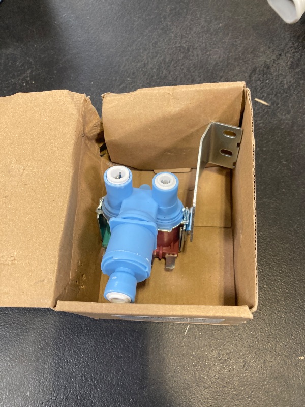 Photo 1 of W10179146, WPW10179146 Water Inlet Valve Compatible with whirlpool, kenmore, maytag, amana, kitchen aid and ikea Refrigerator(not all models), Replacement: W10155357, 1546655, AP6016381, PS11749668
