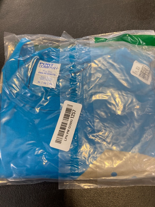 Photo 1 of XL- BLUE- Band Aid T-Shirt