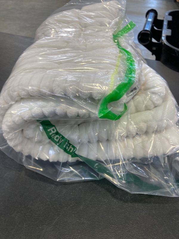 Photo 1 of Awjcsv Couch Cover for Dogs Washable, Fuzzy Pet Couch Covers for 3 Cushion Sofa Pet Friendly, Non Slip Sofa Cover (White, 23.6" x 47"/60 x 120cm)