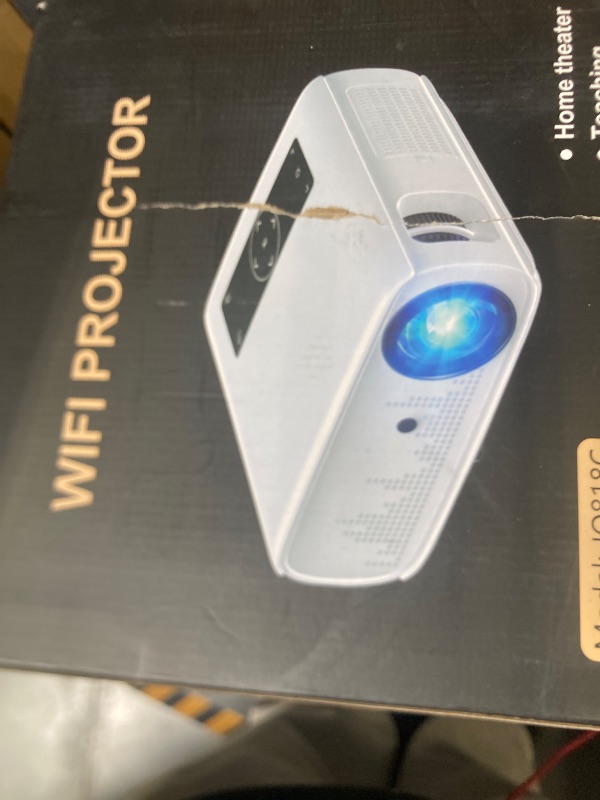 Photo 1 of GROVIEW Projector, 15000lux 490ANSI Native 1080P WiFi Bluetooth Projector, 300'' Video Projector, Supports 4K & Zoom, 5G Sync, Compatible with HDMI USB/ AV/ Smartphone/ Pad/ Laptop/ DVD/ TV Stick/ PS5