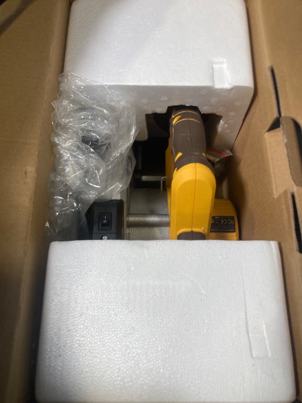 Photo 1 of Ecarke 7-1/4" Cordless Circular Saw, Compatible with DeWalt 20V Battery (Bare Tool), 5000 RPM Electric Circular Saw with Laser Guide, 2 Blades (24T & 40T), 0–45° Bevel, 2-1/4" Cutting Depth