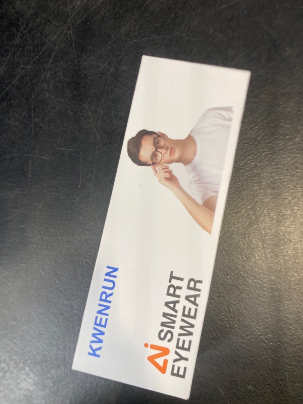 Photo 1 of KWENRUN AI Smart Glasses with ChatGPT – Bluetooth, Real-Time Translation, Music & Hands-Free Calls, Photochromic Lenses, UV & Blue Light Protection for Men & Women