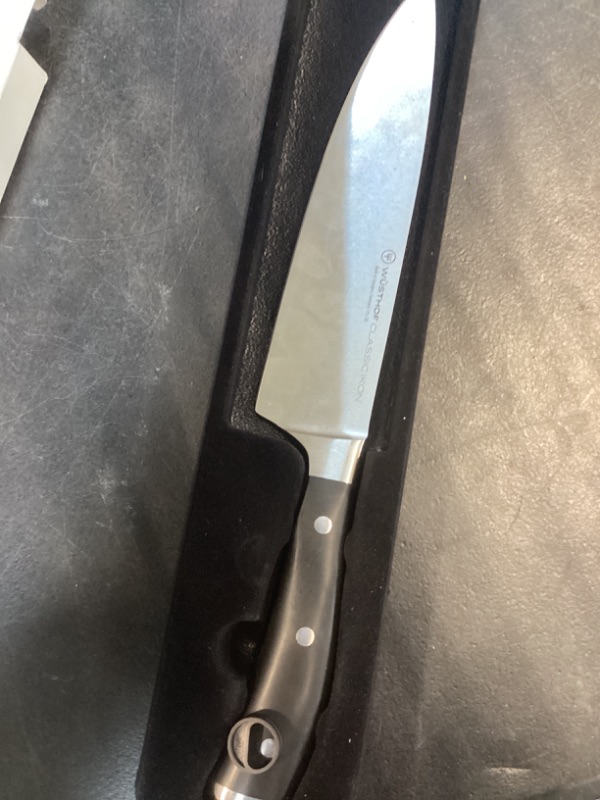 Photo 1 of WÜSTHOF Classic IKON 8-Inch Chef's Knife, Black