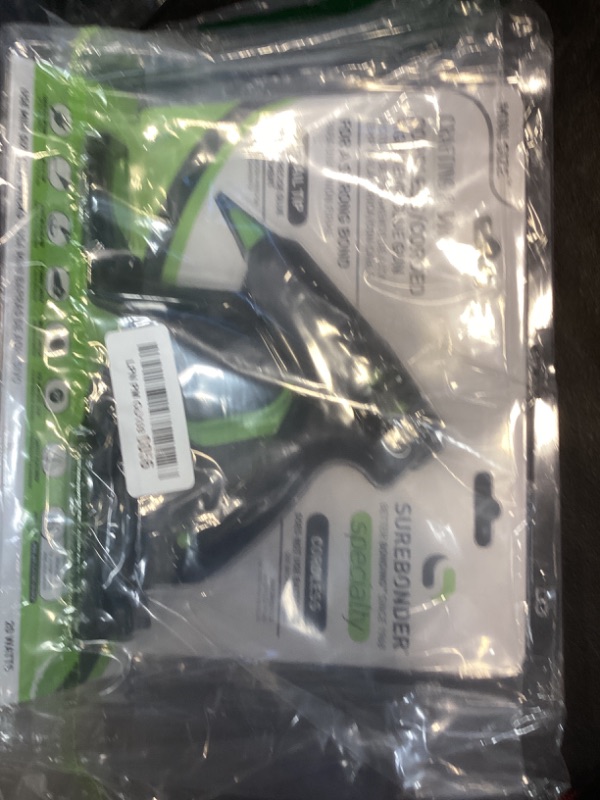 Photo 1 of Surebonder Cordless/Corded High-Temperature Mini Hot Glue Gun with Fine Tip for Detailed Crafting and DIY Projects, 20 Watts (CL-195F)