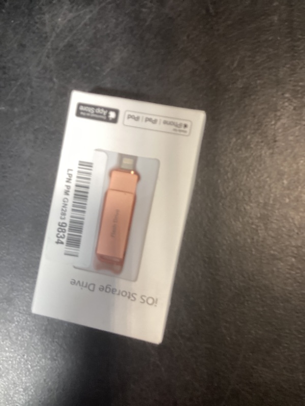 Photo 1 of MFi Certified 512GB Flash Drives 3.0 High Speed 3ni1 USB Stick External Storage Compatible for iPhone/PC/iPad/Android/More Devices for Photos and Videos Transfer Storage Backup(512GB-Pink)