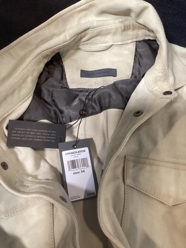 Photo 1 of John Varvatos Izzy Shirt Jacket Twine 54