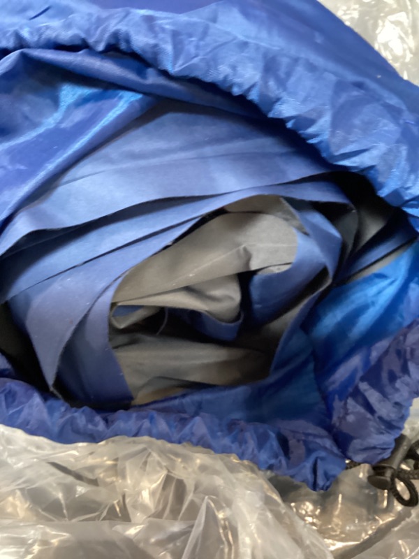 Photo 1 of OGERY Double Sleeping Pad,Ultralight Inflating Sleeping Pad for Camping with Pillow Built-in Foot Pump, 6" Extra-Thick Reinforced Camping Pad for Hiking, Backpacking, Tent, Blue
