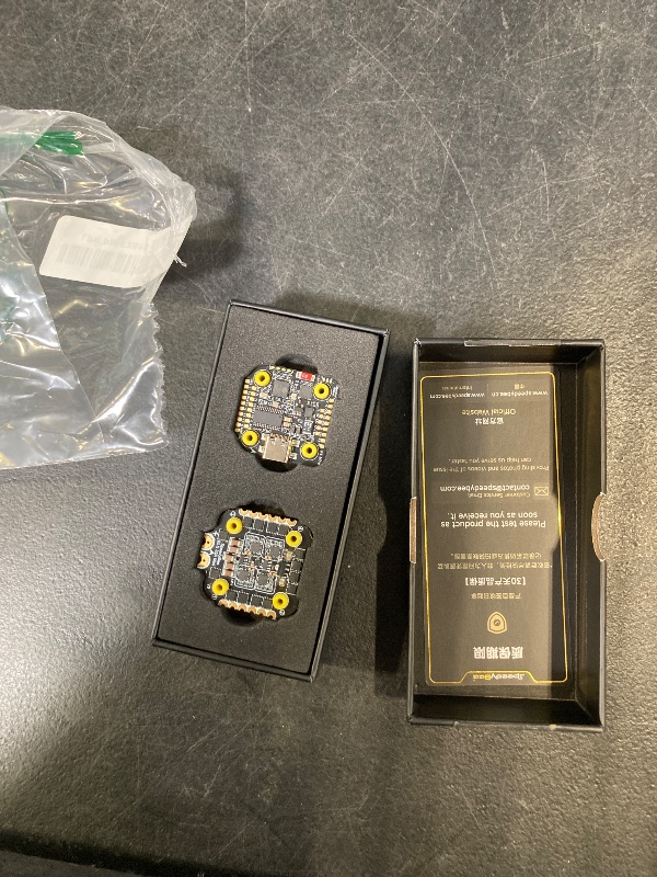 Photo 1 of SpeedyBee F405 Mini Flight Controller Stack, 20x20mm, APP Control, Bluetooth Built-in, 35A 4-in-1 BLHeliS ESC Board, Compatible with DJI Air Unit FPV Drone Airplane