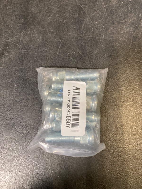 Photo 1 of Aomitop 8 Pack Trailer Wheel Studs,Compatible with Lippert Axles 3500 lb, for Dexter Axles 4400 lb with 1/2"-20 UNF, 0.617" Spline, 0.77" Head