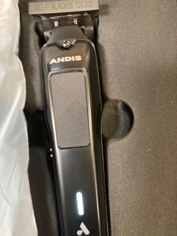 Photo 1 of Andis 563534 Phenom Clipper & Trimmer Hair Cutting Combo Kit, Professional Barber, Cordless, Beard & Hair, Includes Comb Sets, Lithium-Ion, Black