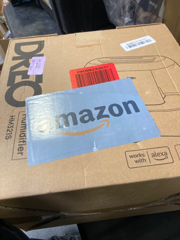 Photo 1 of Dreo Smart Humidifiers for Bedroom-Filter Included,Top Fill 4L Humidifier Large Room with 28 dB, 36H Runtime, Touch/APP/Voice Control, Nightlight, Cool Mist Humidifiers for Baby, Plants, Indoor, Blue