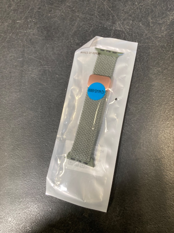 Photo 1 of Magnetic Braided Stretchy Loop - Compatible with Apple Watch Band 42mm 46mm 40mm 41mm 44mm 45mm 38mm Ultra 3/2 49mm Women Men,Elastic Woven Fabric Nylon Strap for iWatch 11 10 9 8 7 6 5 4 3 SE Ultra