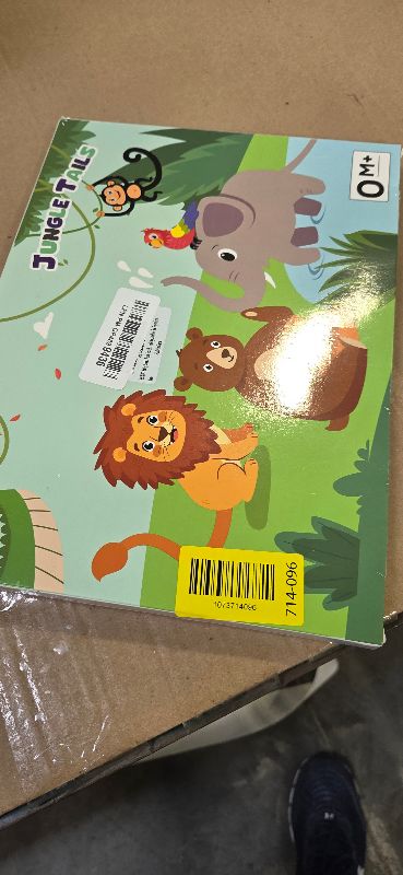 Photo 1 of BBWOO Soft Baby Book Toy - Newborn Boy Girl Shower Gift - Tummy Time Toy for Infant 0-6 6-12 Months - Touch and Feel Sensory Crinkle Book with Teether - Baby Boy Girl Gift