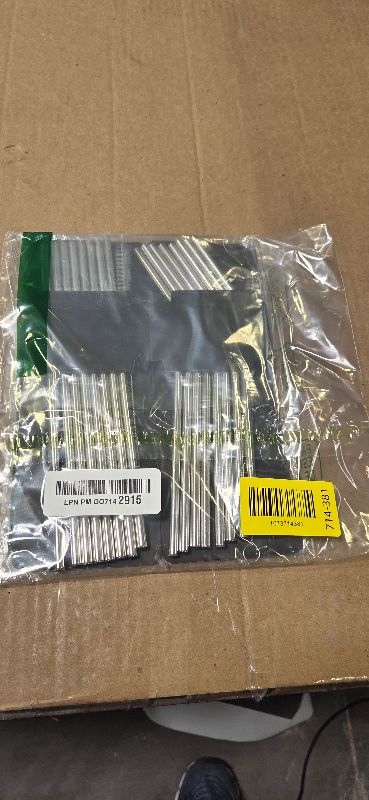 Photo 1 of ANNVCHI 16 Pack of Reusable Stainless Steel Metal Straws, 8 Straight + 8 Bent 8.5 inch Metal Straws with 2 Cleaning Brushes, Straw Compatible with 20oz Stanley Cup
