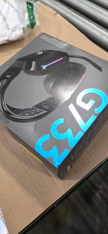 Photo 1 of Logitech G733 Lightspeed Wireless Gaming Headset, Suspension Headband, Lightsync RGB, Blue VO!CE Mic, PRO-G Audio – Black, Gaming Headset Wireless, PC, PS5, PS4, Switch Compatible
