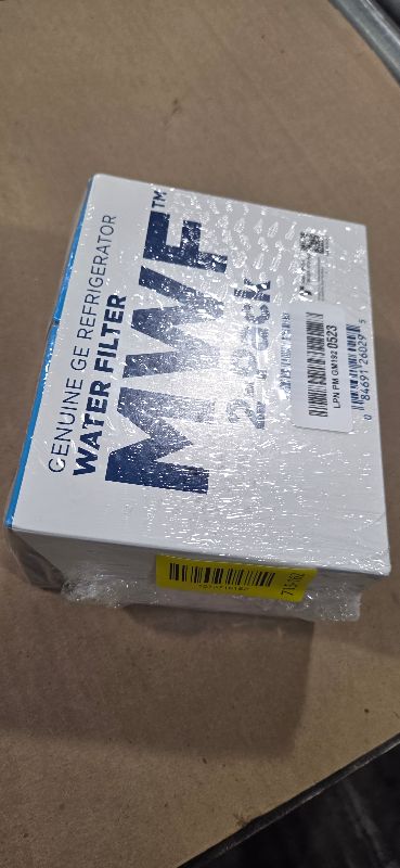 Photo 1 of GE MWF™ Refrigerator Water Filter, Genuine Replacement Filter, Certified to Reduce Lead, Microplastics, PFOA/PFOS, and 50+ Other Impurities, Compatible with GE Appliances Brands, Pack of 2