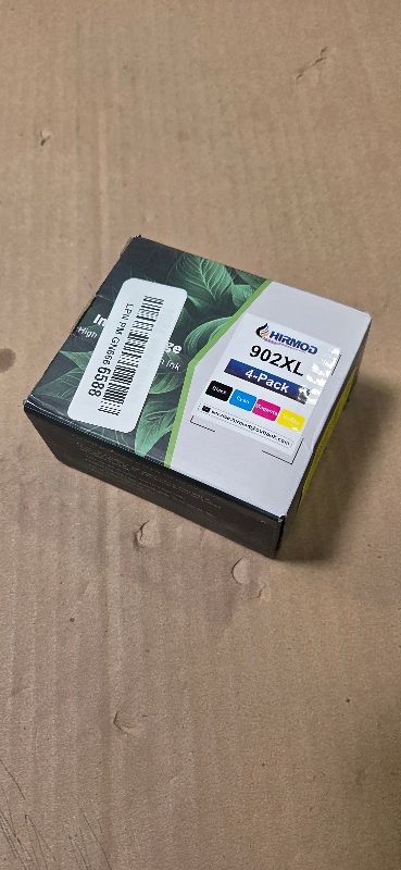 Photo 1 of 902XL Ink Cartridges Combo Pack Replacement for HP 902 Ink Cartridges, Compatible with HP Printer OfficeJet Pro 6968 6978 6950 6958 6979 6962, 902 Black and 902 Colors, Updated with V19.8.1 (4 Pack)