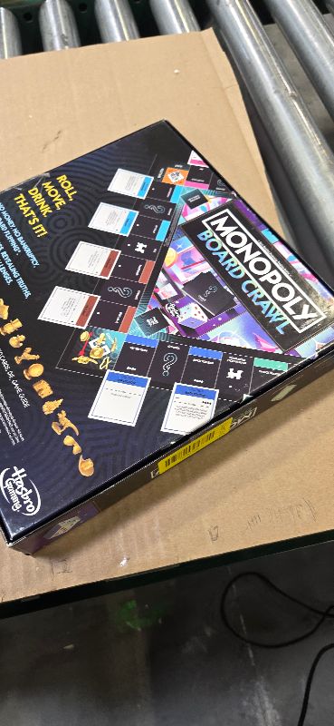 Photo 1 of Monopoly Board Crawl Game | Official Monopoly Drinking Game for Adults Only | Ages 21+ | for 2-10 Players | 30 Mins. | Hilarious Adult Party Games
