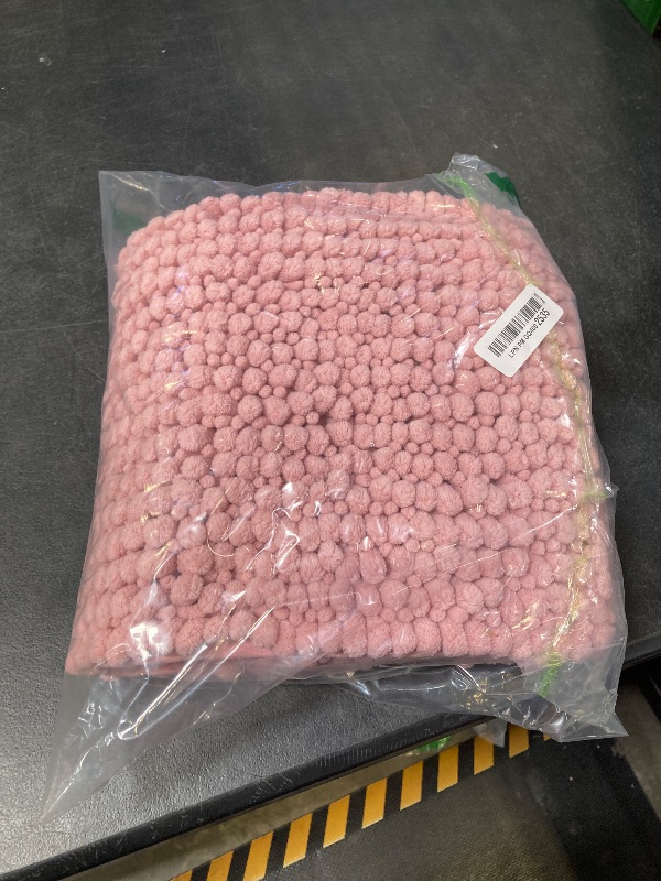 Photo 1 of OLANLY Thick Bathroom Rugs, Extra Soft Absorbent Chenille Bath Rugs, Rubber Backing, Machine Wash Dry, Bath Mats for Bathroom, Tub and Shower, Home Decor Accessories, 30x20, Dusty Rose