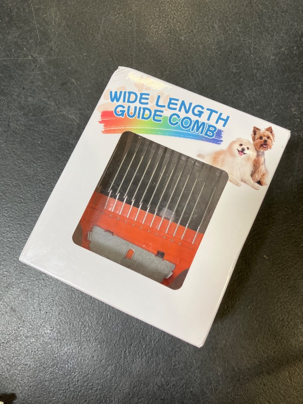 Photo 1 of MEMIRY Wide Clipper Guard Attachment for A5 Type Wide Blade, Compatible with Andis, Wahl, Oster, Pet Grooming Attachment, Stainless Steel Professional Comb (32mm or 1 1/4")