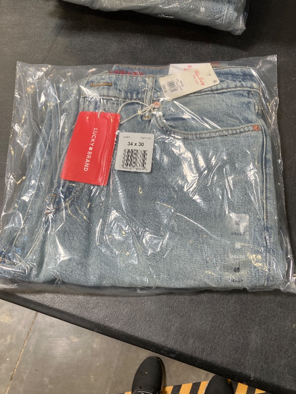 Photo 1 of lucky brand 181 relaxed jeans 34x30