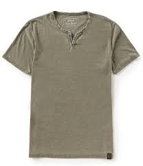 Photo 1 of venice burnout notch neck tee green medium 