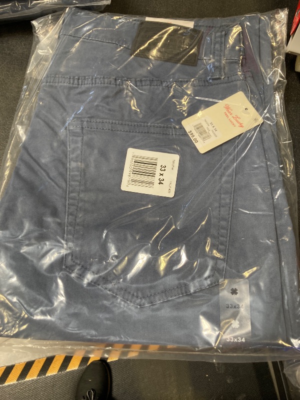 View 2 of Lucky Brand 410 Athletic Sateen Stretch Jean 33x34