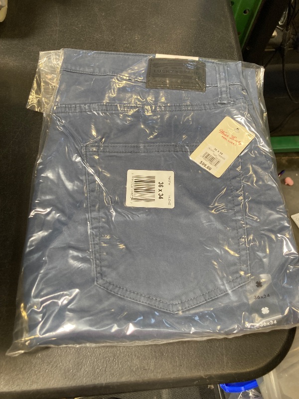 View 2 of Lucky Brand 410 Athletic Sateen Stretch Jean 36x34