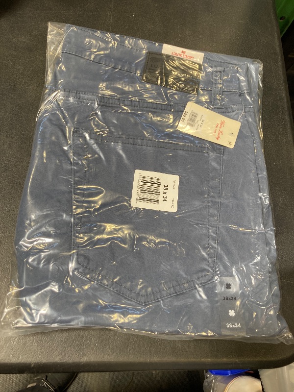 View 2 of Lucky Brand 410 Athletic Sateen Stretch Jean 38x34