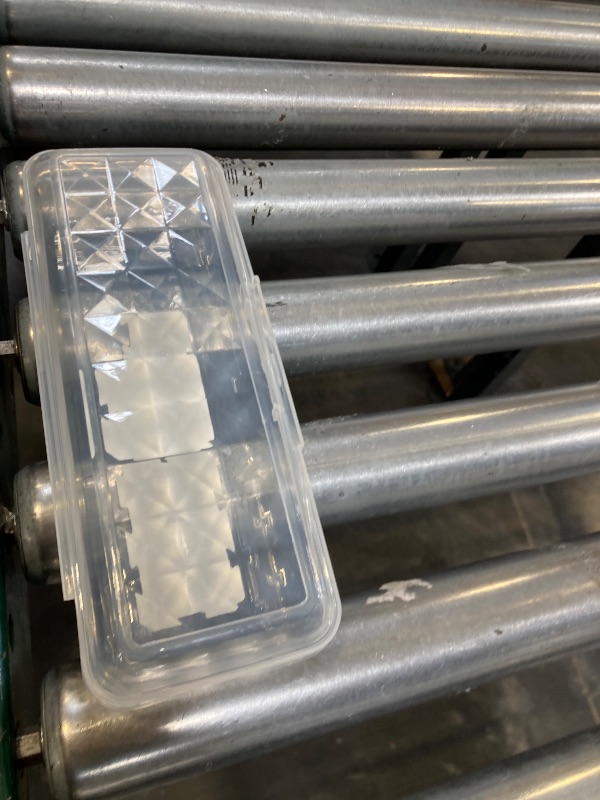 Photo 1 of BAZIC PRODUCTS Plastic Pencil Case, Multi Purpose Organizer & Supply Holder, Clear Box Design, Durable Plastic Storage for School, Office, Classroom & Craft Supplies, 1-Pack