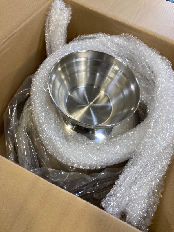 Photo 1 of 12L Premium Large Size Ice Bucket, Stainless Steel Champagne Bucket for Parties with Great Performance and Sleek Design