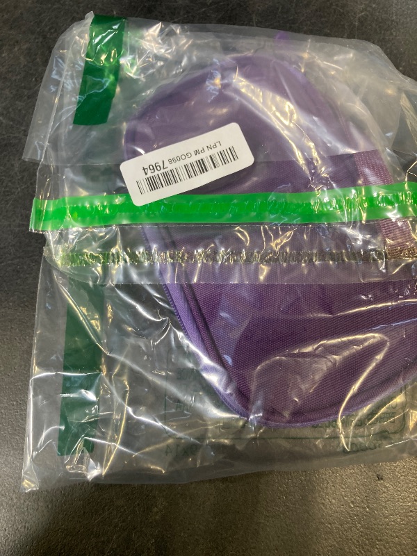 Photo 1 of FYY Electronic Organizer, Travel Cable Organizer Bag Pouch Electronic Accessories Carry Case Portable Waterproof Double Layers All-in-One Storage Bag for Cable, Cord, Charger, Phone, Earphone Purple